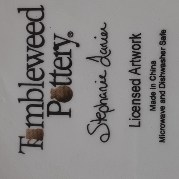 "Birthday Girl" licensed art Stephanie Lanier Tumbleweed Pottery Blk/White mug - Picture 2 of 7